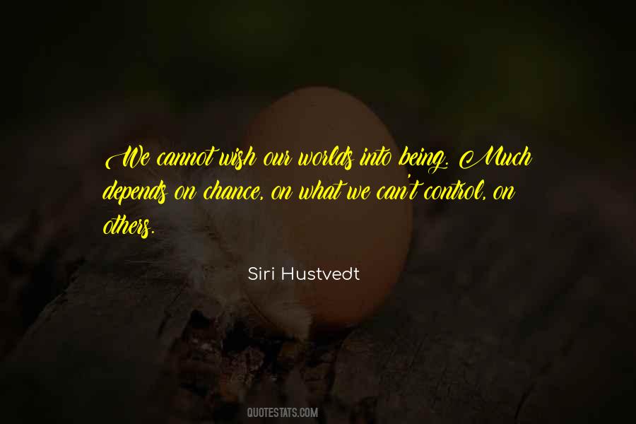 Siri Hustvedt Quotes #502907