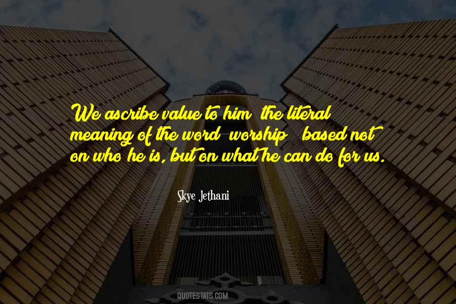 Skye Jethani Quotes #647116