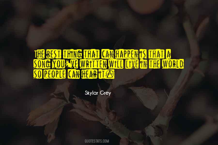 Skylar Grey Quotes #1021213