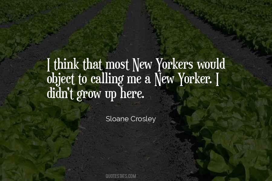 Sloane Crosley Quotes #1141334