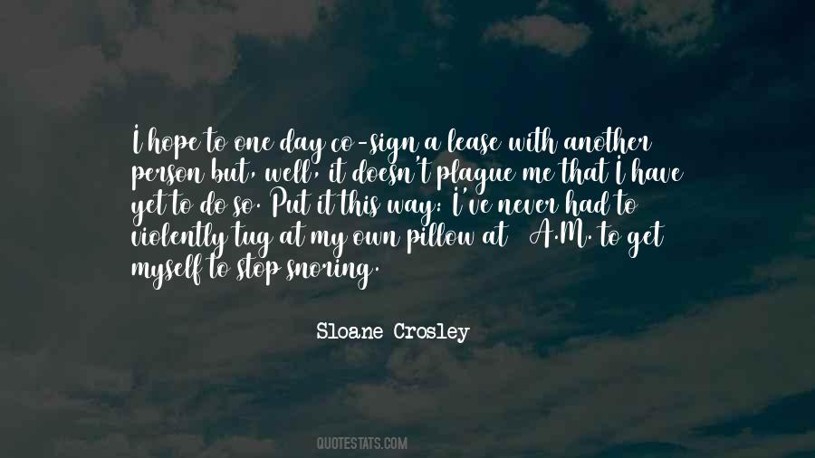 Sloane Crosley Quotes #543118