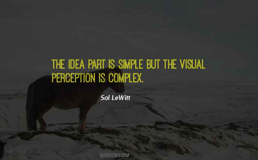 Sol Lewitt Quotes #105057