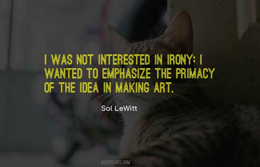 Sol Lewitt Quotes #821519