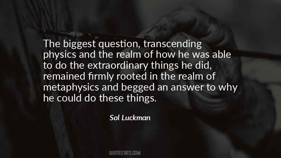 Sol Luckman Quotes #1791105