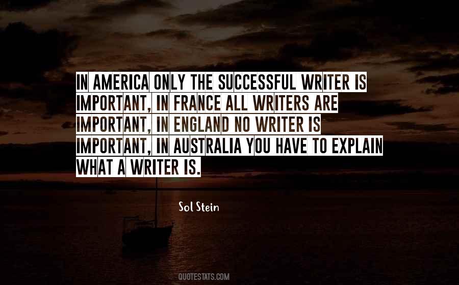 Sol Stein Quotes #32696