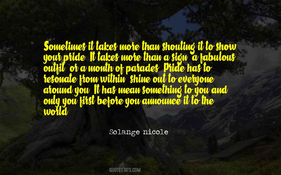 Solange Nicole Quotes #1833379