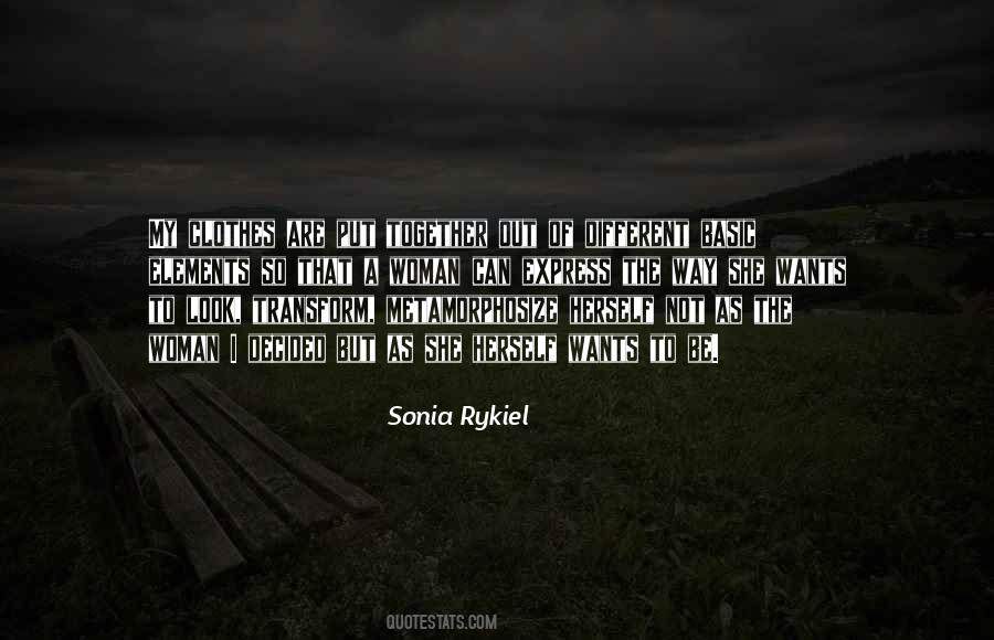 Sonia Rykiel Quotes #765412