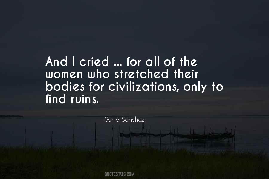 Sonia Sanchez Quotes #1040303