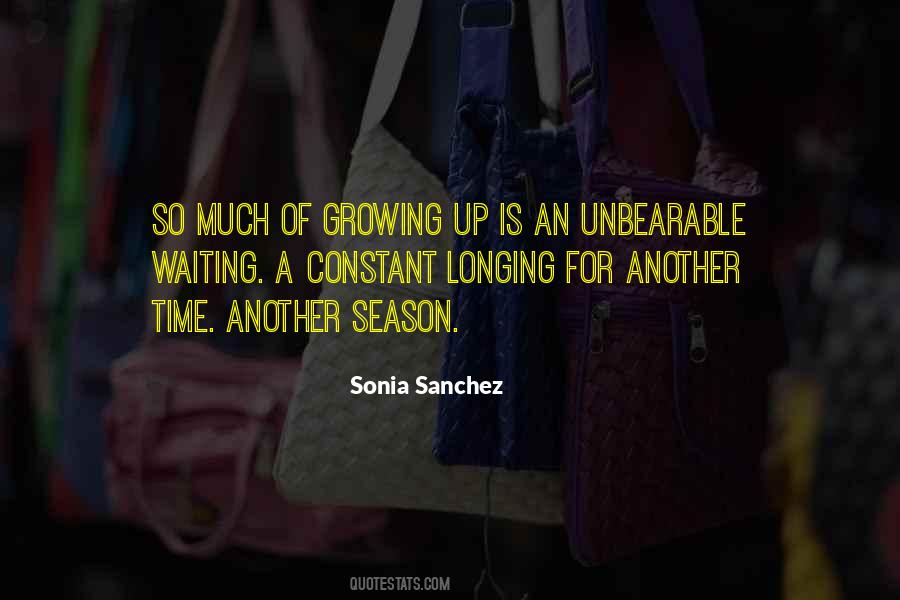 Sonia Sanchez Quotes #1194184