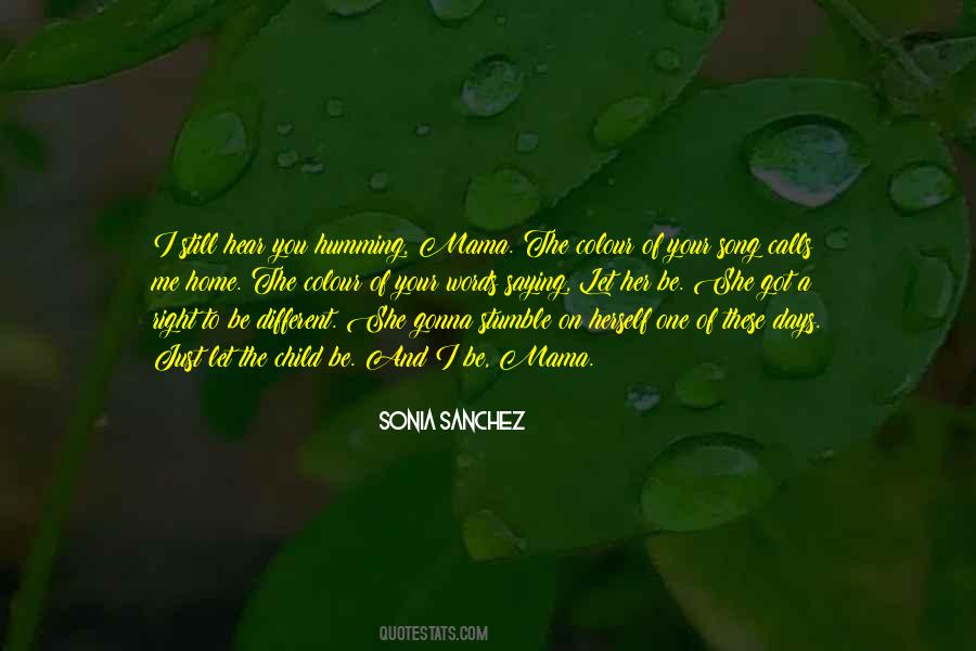 Sonia Sanchez Quotes #1487108