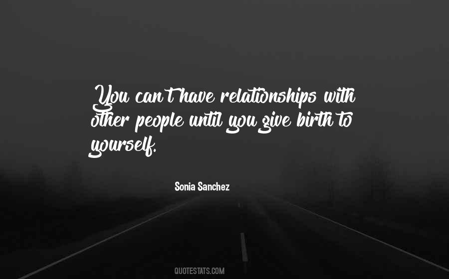 Sonia Sanchez Quotes #858017