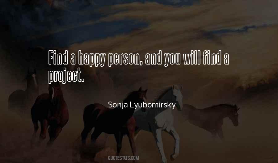 Sonja Lyubomirsky Quotes #26813