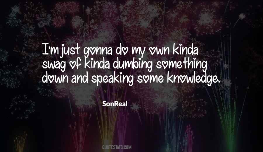 Sonreal Quotes #1091599