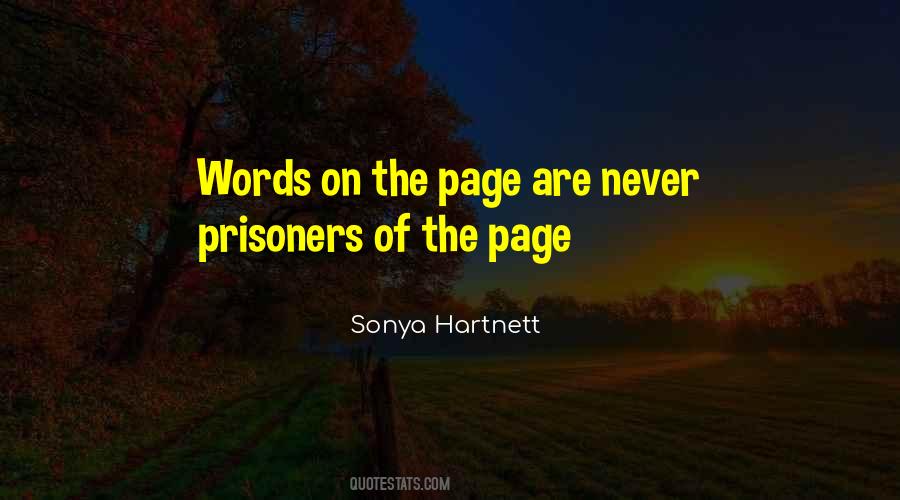 Sonya Hartnett Quotes #1743916