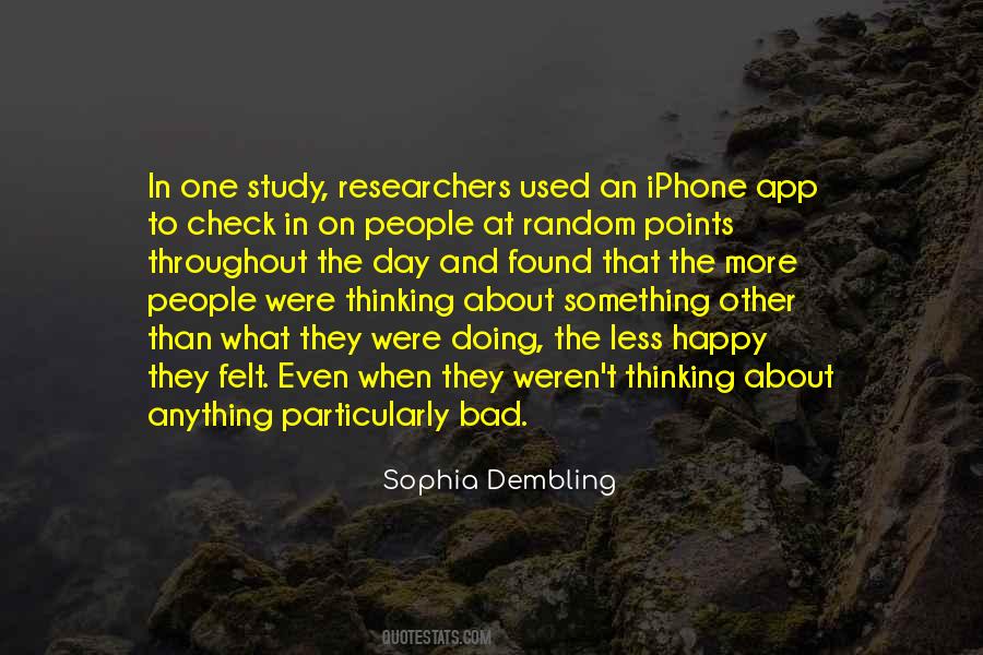 Sophia Dembling Quotes #1424496