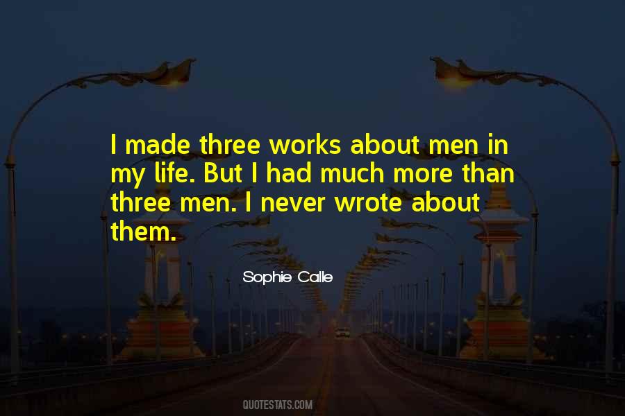 Sophie Calle Quotes #343293