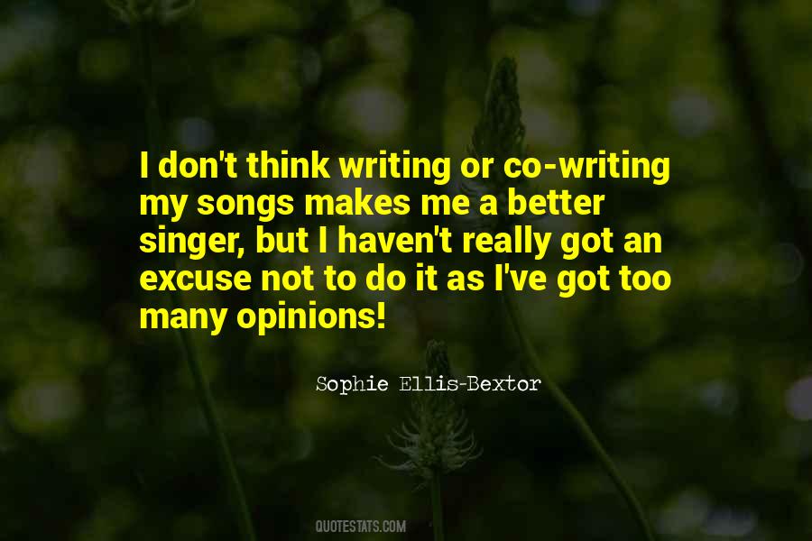 Sophie Ellis Bextor Quotes #1175434