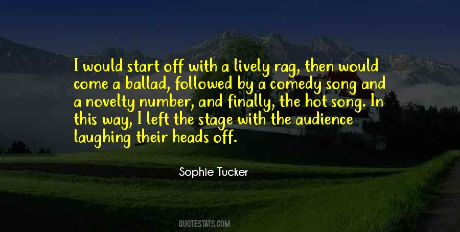 Sophie Tucker Quotes #1805898