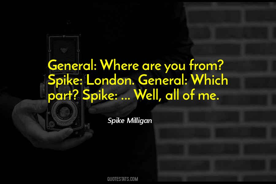 Spike Milligan Quotes #178526