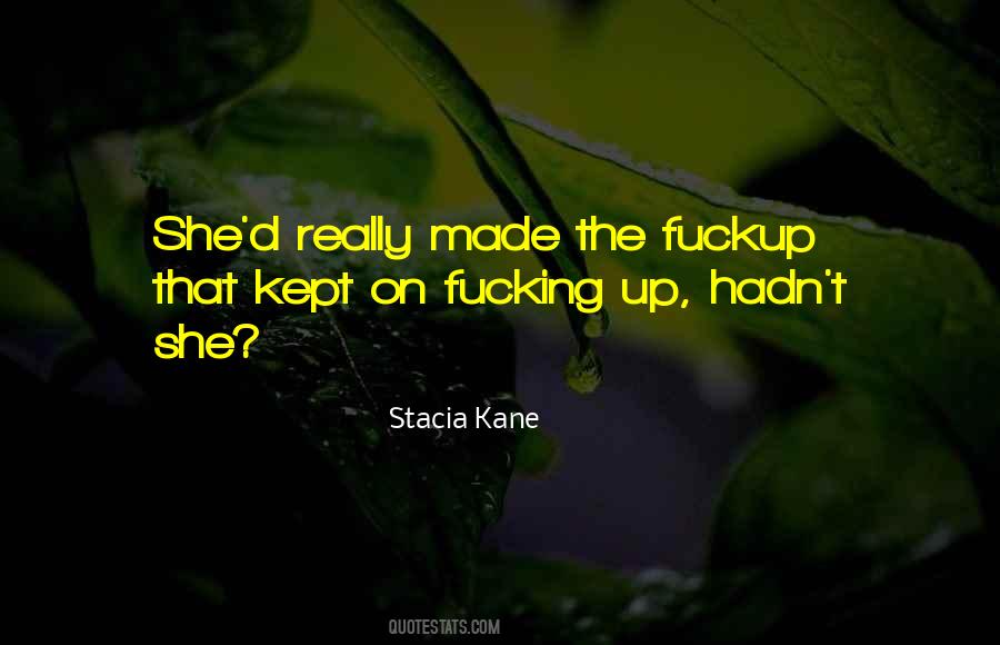 Stacia Kane Quotes #1743940