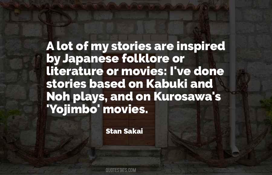 Stan Sakai Quotes #1427307