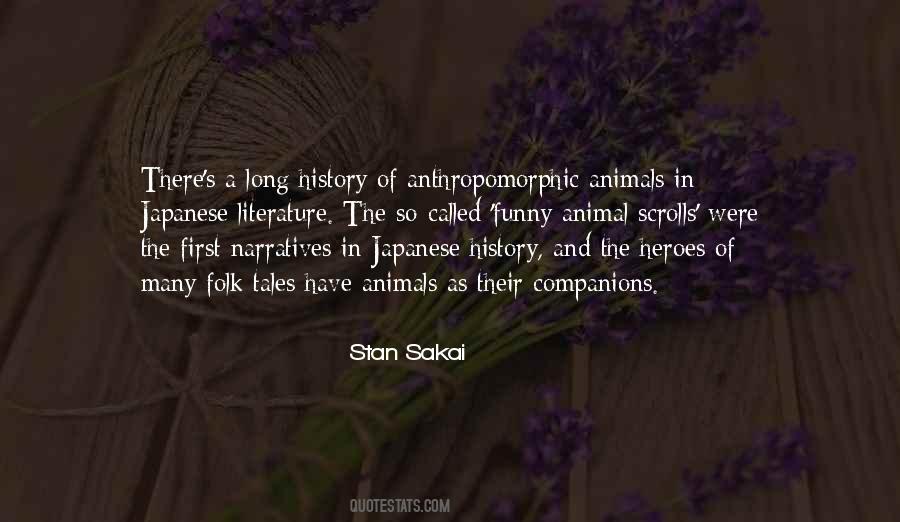 Stan Sakai Quotes #1664553