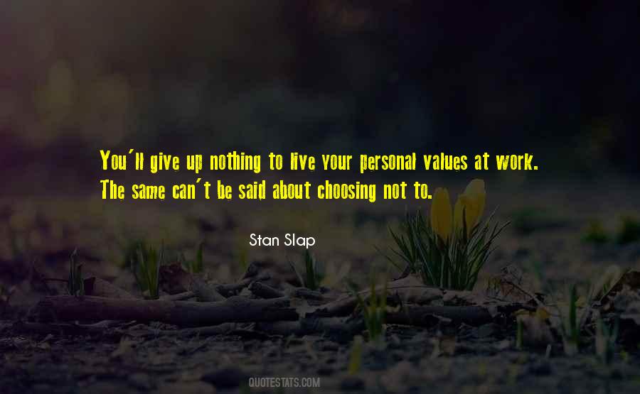 Stan Slap Quotes #764008