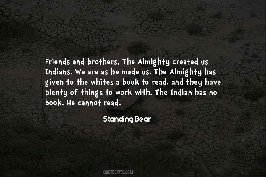 Standing Bear Quotes #1474007