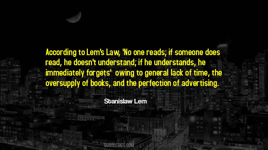 Stanislaw Lem Quotes #1396304