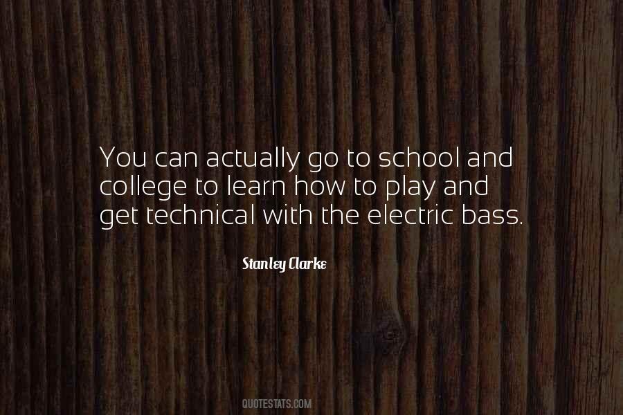 Stanley Clarke Quotes #1375814