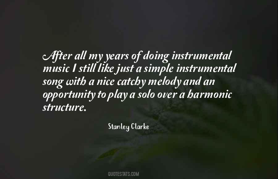 Stanley Clarke Quotes #1588292