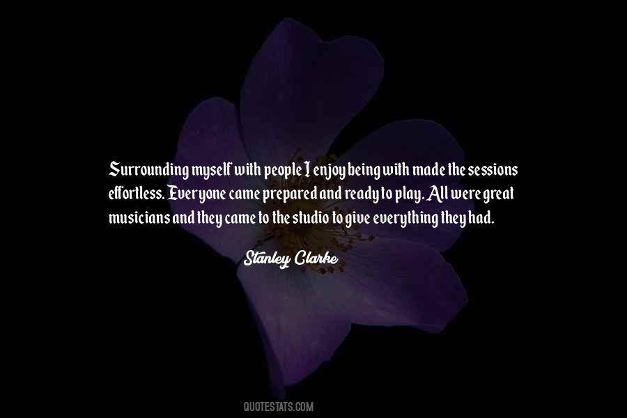 Stanley Clarke Quotes #666738