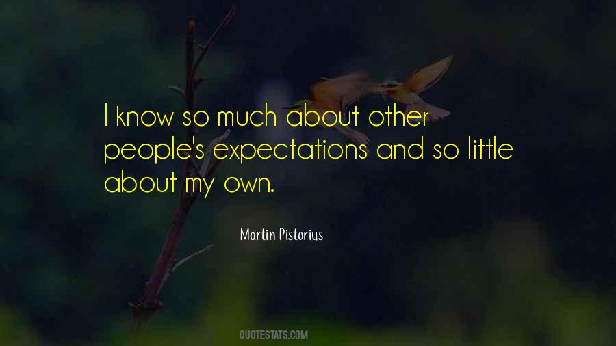 Quotes About People's Expectations #1867748