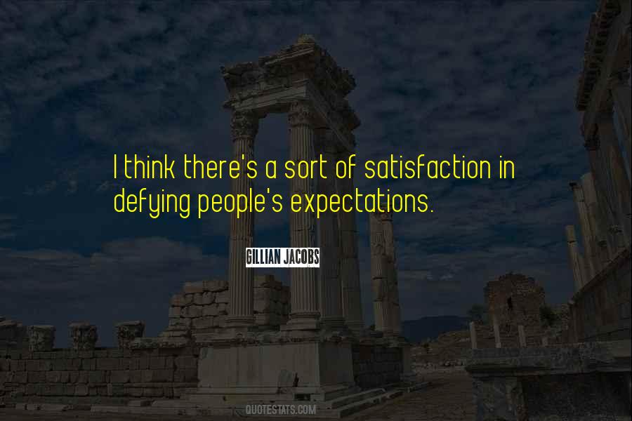 Quotes About People's Expectations #520018