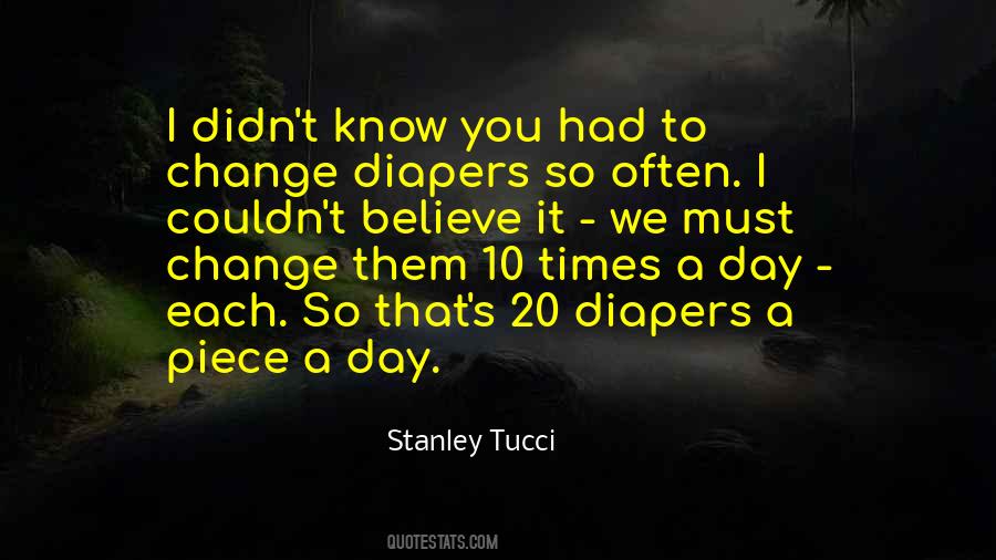 Stanley Tucci Quotes #1466999