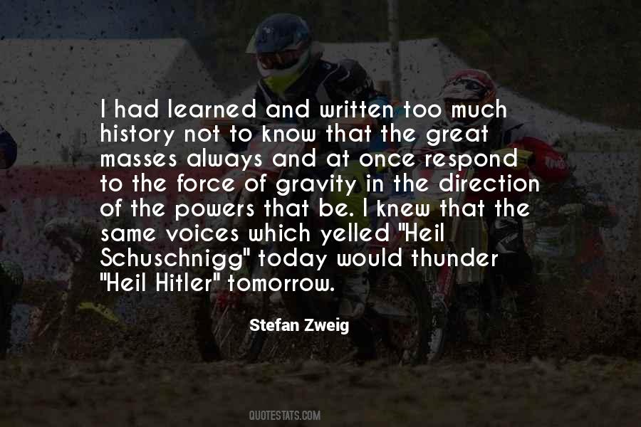Stefan Zweig Quotes #633098