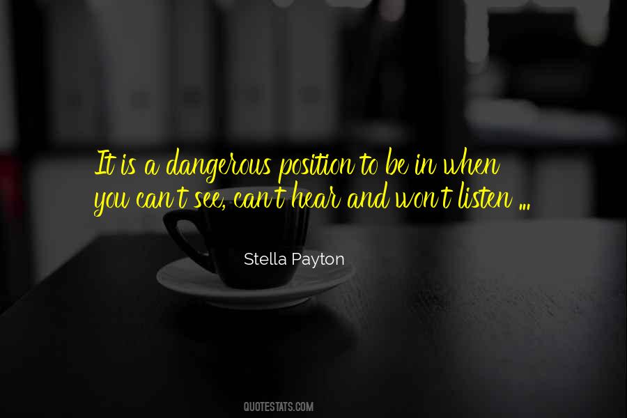 Stella Payton Quotes #1506557