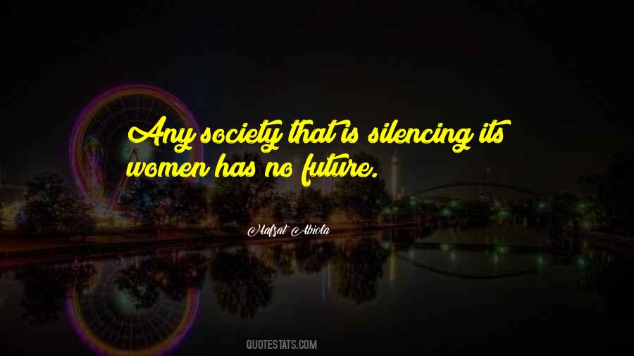 Quotes About Silencing #1001576