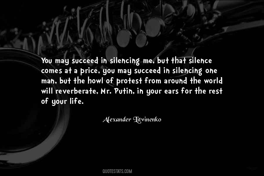 Quotes About Silencing #434677