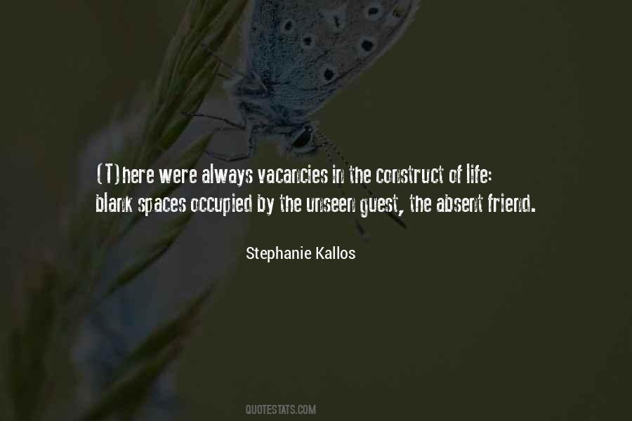 Stephanie Kallos Quotes #88486
