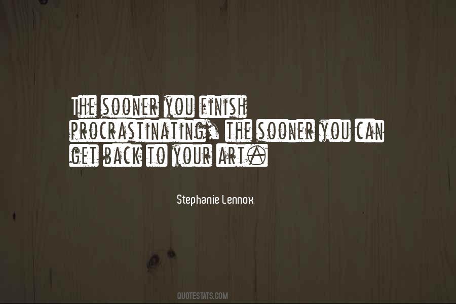 Stephanie Lennox Quotes #611530