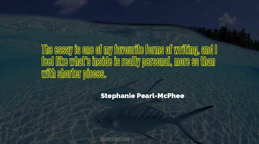 Stephanie Pearl Mcphee Quotes #1164093