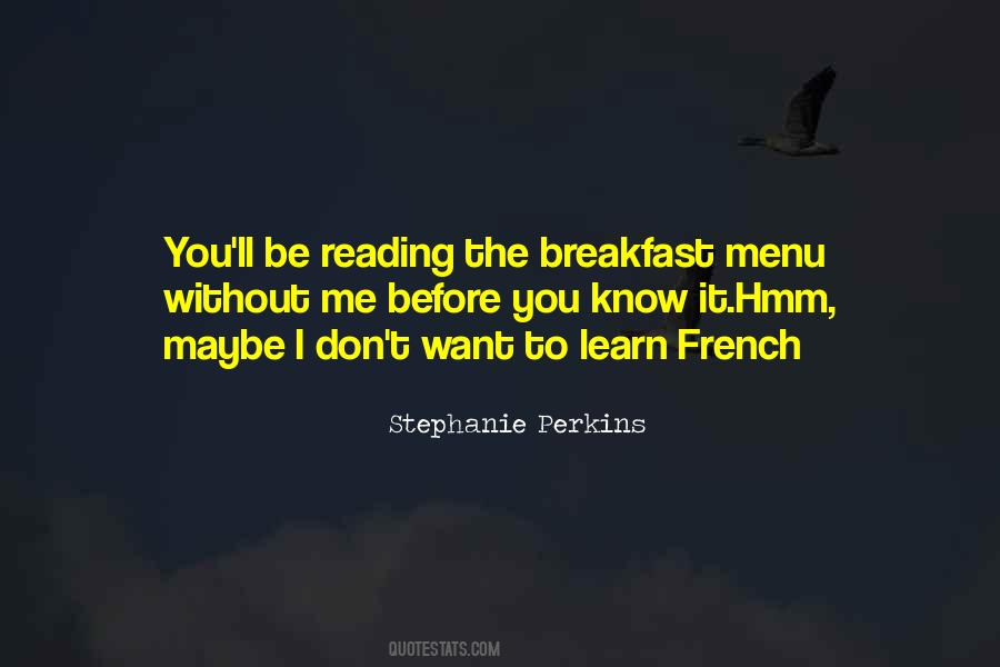 Stephanie Perkins Quotes #148958