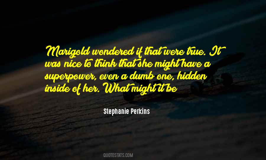 Stephanie Perkins Quotes #298814