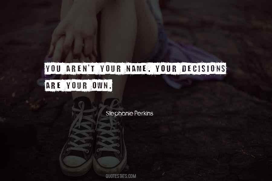 Stephanie Perkins Quotes #435191