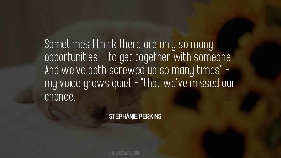 Stephanie Perkins Quotes #448861