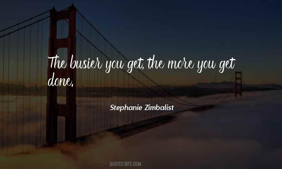 Stephanie Zimbalist Quotes #1418288