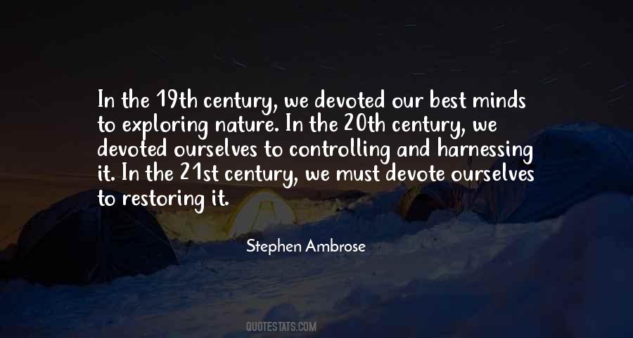 Stephen Ambrose Quotes #1668597