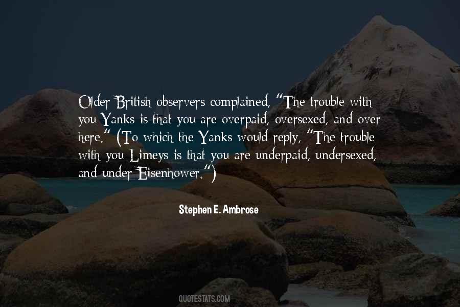 Stephen Ambrose Quotes #716407