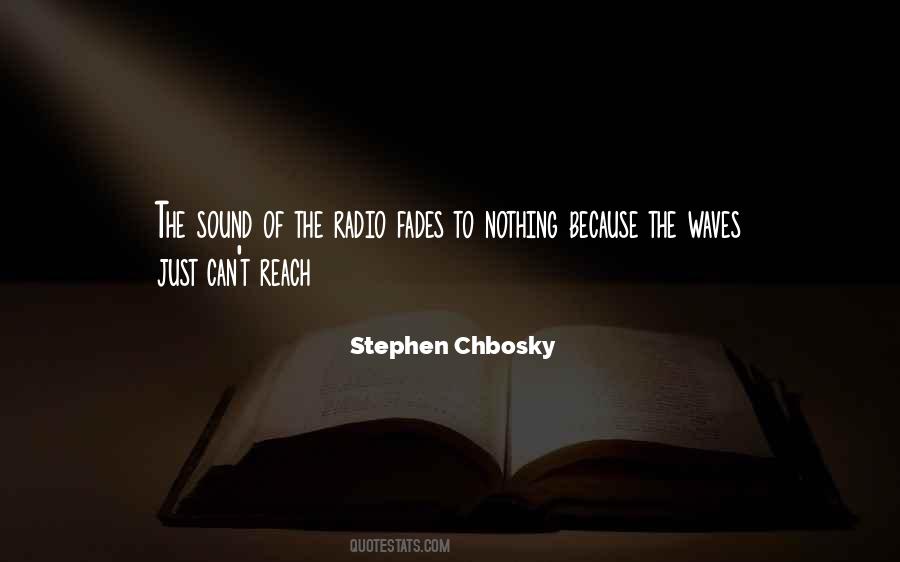 Stephen Chbosky Quotes #285482